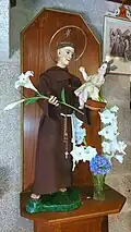 Talla de San Antonio de Padua