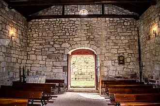 Muro oeste desde el interior