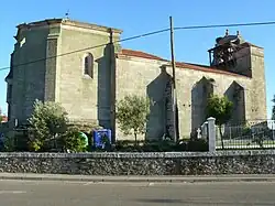 Vistra trasera de la iglesia