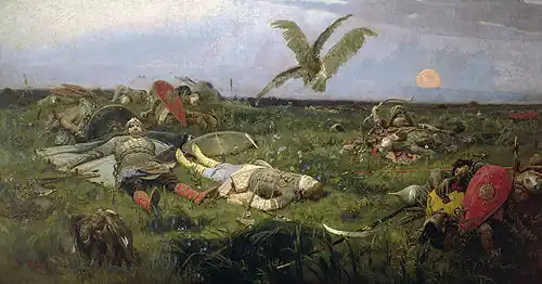 Tras la batalla de Ígor Sviatoslávich con los polovtsianos (1880)