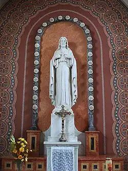 Sagrado Corazón de Jesús, en la iglesia de São José (Porto Alegre)