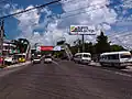 El bulevar del Ejército (Antigua Carretera Panamericana) que pasa por Ilopango.
