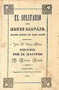 "Drama musical" con texto de César Perini (1807-1848) y música de Hilarión Eslava (1845)