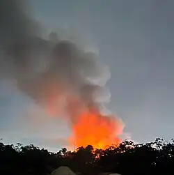 Incendios forestales en Iquitos.