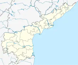 Eluru ubicada en Andhra Pradesh
