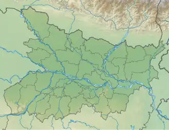 Río Kosi ubicada en Bihar