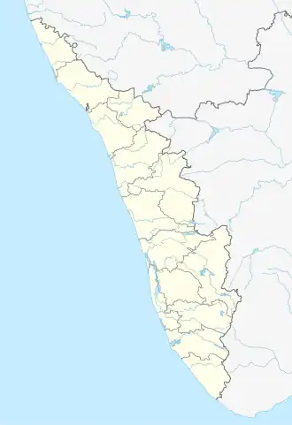 Kozhikode ubicada en Kerala