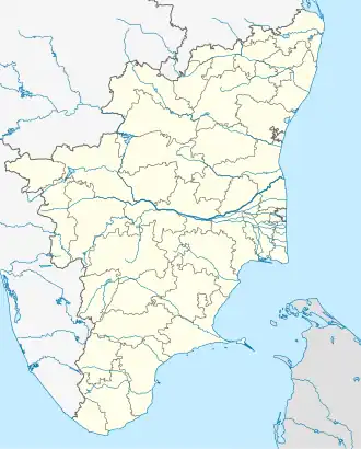 Madurai ubicada en Tamil Nadu