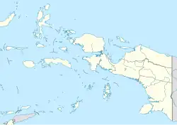 Sorong ubicada en Nueva Guinea Occidental