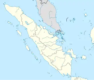 Banda Aceh ubicada en Sumatra