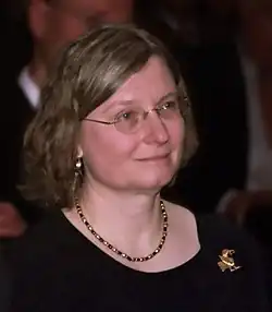 Ingrid Daubechies en 2005