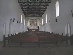 Interior de la iglesia
