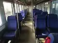Interior de automotor Serie 2400 de Renfe