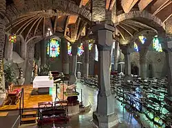 Interior de la cripta