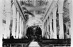 Interior del Templo antes del terremoto de Cúcuta