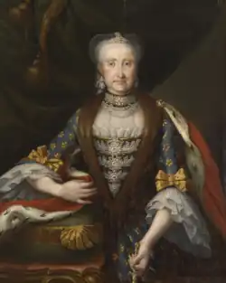 Retrato de María Amalia de Sajonia, de Joaquín Inza