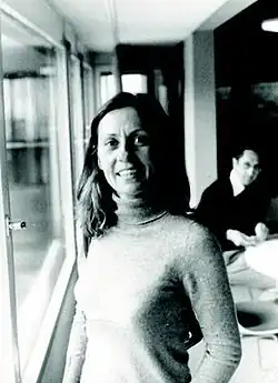 Alexandra Bellow. Fotografía de 1975