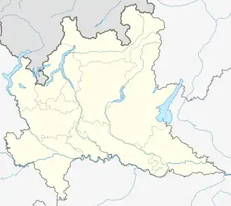 Como ubicada en Lombardía