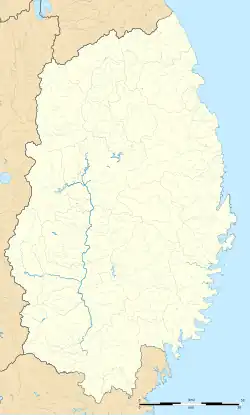 Hanamaki ubicada en Prefectura de Iwate