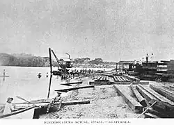 Dragado del río Michatoya.