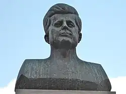 Busto del presidente Kennedy