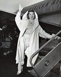 Miss EE.&nbsp;UU. 1952 Jackie Loughery , quien compitió como Miss Nueva York USA