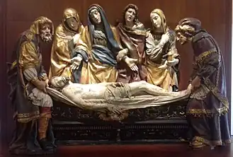 El entierro de Cristo de Jacopo Florentino