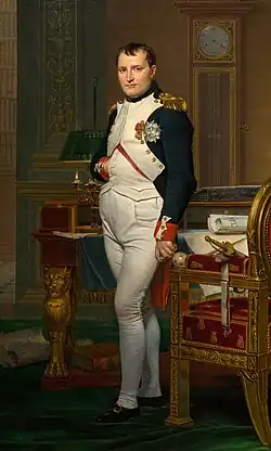 Retrato de Napoleón en su gabinete de trabajo, (1812)