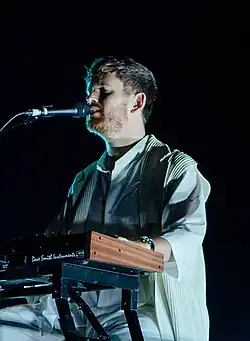 James Blake performing in 2021