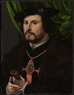 Retrato de Francisco de los Cobos, de Mabuse, ca. 1530-1532.