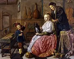 Alegoría de la vanidad (1633), de Jan Miense Molenaer, Toledo Museum of Art, Toledo (Ohio)