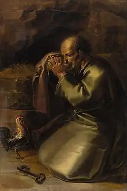 Jan van der Venne : Denial of Saint Peter