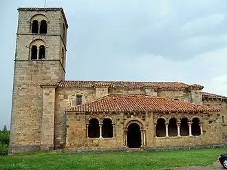 Galería de la iglesia de la Asunción de Nuestra Señora (Jaramillo de la Fuente