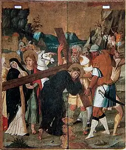 Cristo camino del calvario