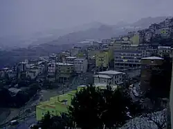 Jerzu cubierto de nieve.