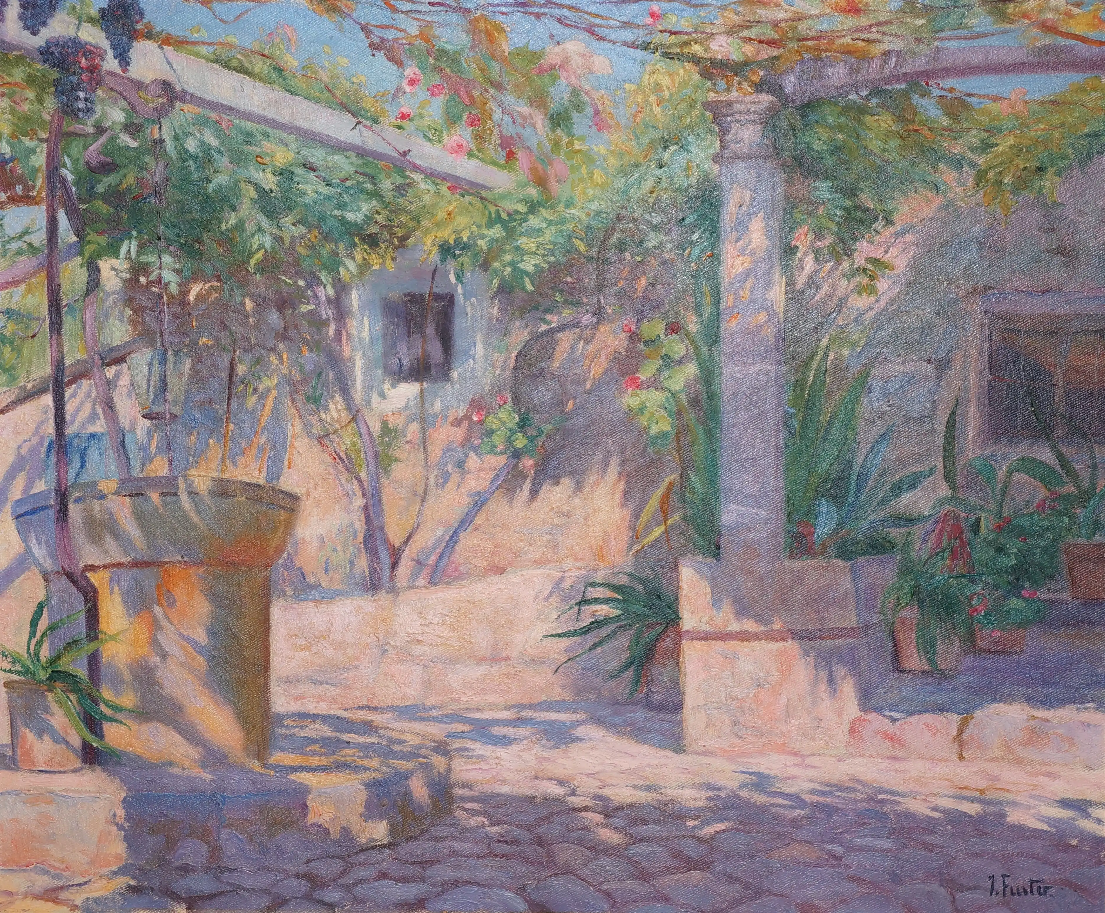 Ca´s Pescador - (Oleo sobre lienzo)