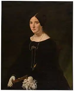 Retrato de mujer, 1846. Museo Maricel, Sitges, Barcelona (depósito del Museo del Prado).