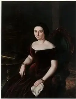 Señora Manyoses, 1856. Biblioteca Museo Víctor Balaguer.