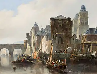 Gezicht te Koblenz (1835)