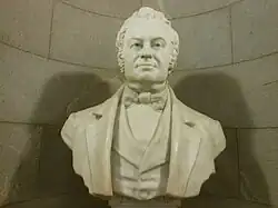 Busto del gobernador de Carolina del Norte, John Motley Morehead