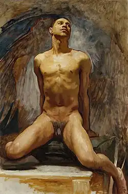 Thomas E. McKeller, 1917—20, óleo sobre lienzo, 125.73 x 84.45 cm, Museo de Bellas Artes (Boston).