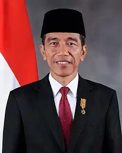 Indonesia&nbsp;Indonesia Joko Widodo, Presidente
