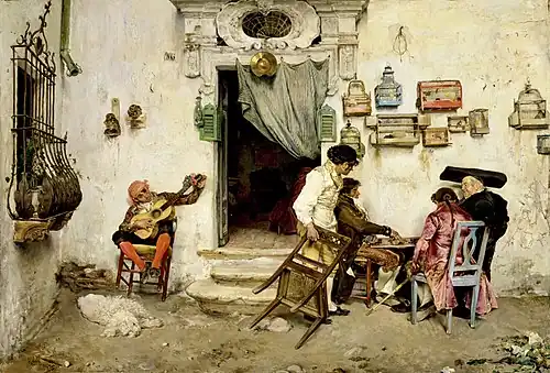 La tienda de Figaro (1875).