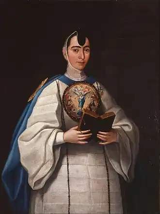 Retrato de la monja Sor María Antonia del Corazón de Jesús (Museo Nacional de Arte, México)