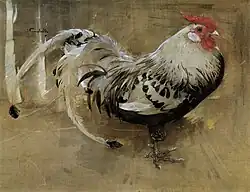 Gallo con lentejuelas, 1903