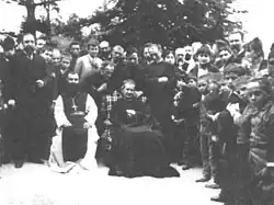 San Juan Bosco en su visita a Barcelona en 1886
