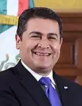 Honduras&nbsp;Honduras Juan Orlando Hernández, Presidente