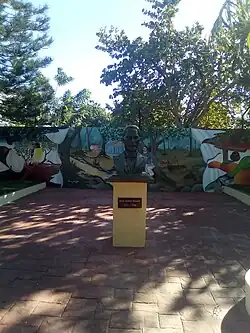 Busto de Juan Pablo Duarte en el Parque del Árbol Histórico