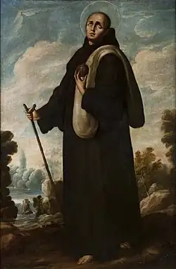 San Juan de Dios, óleo sobre lienzo, 174,5 x 110,5 cm, Museo de América, Madrid
