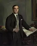 Retrato de Julio Carabias Salcedo, ca. 1930.